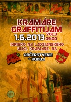 Pozvánka na Graffiti Jam Kramáre 2013