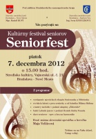 Pozvánka na kultúrny festival seniorov Seniorfest