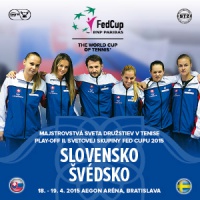 Súťaž o lístky na tenisový Fed Cup Slovensko - Švédsko