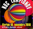 Mestská časť Bratislava – Nové Mesto pozýva všetky deti a rodičov na NOC LAMPIÓNOV 2016!
Tešíme sa na vás vo štvrtok 10. novembra 2016 od 15.00 hod. na Kuchajde na tr…