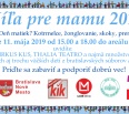 Pozývame vás na najväčšiu celoslovenskú oslavu Dňa matiek – MÍĽU PRE MAMU. Stretneme sa v sobotu 11. mája 2019 v areáli prírodného kúpaliska Kuchajda, akcia sa koná od…